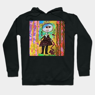 Girl With Dog #1a Hoodie